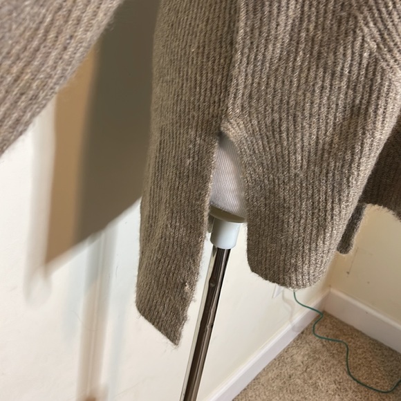 Sweet Romeo Cowl Neck Ribbed Sweater Size Medium - Picture 3 of 7